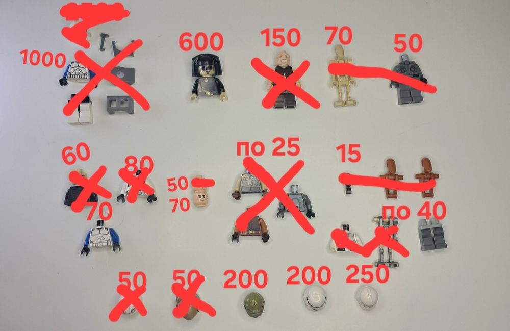 Lego Star Wars Minifigures