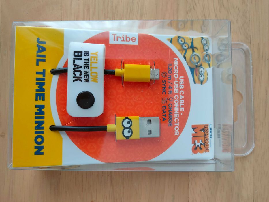 Kabel Micro USB Tribe 120cm Jail Time Minion Minionki