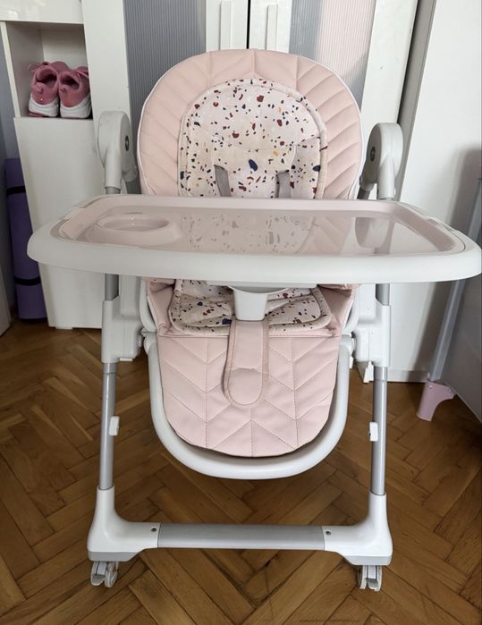 Krzesełko do karmienia LASTREE (dla dziewczynki)