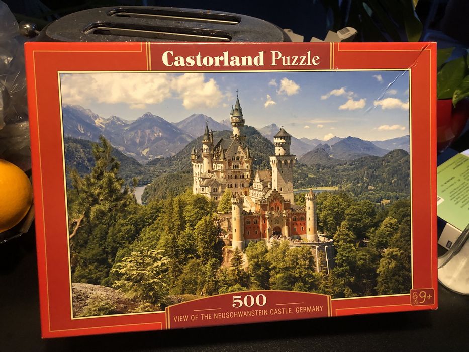 Puzzle 500 Zamek Neuschwanstein w Bawari