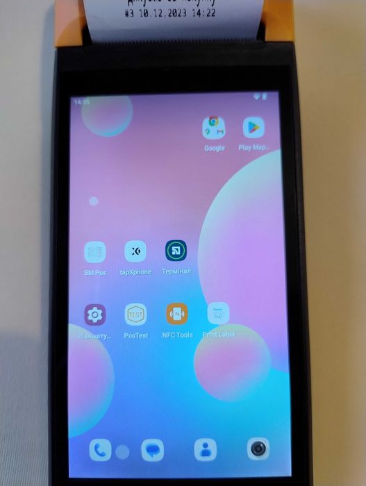 Термінал для ПРРО з принтером на Android 5-в-1