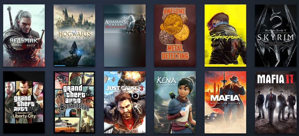 Аренда Steam с Mafia Old Country, Resident Evil Requiem Deluxe +140iгр