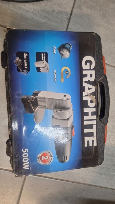 GRAPHITE 59G402 nozyce elektryczne do blachy 500W nowe