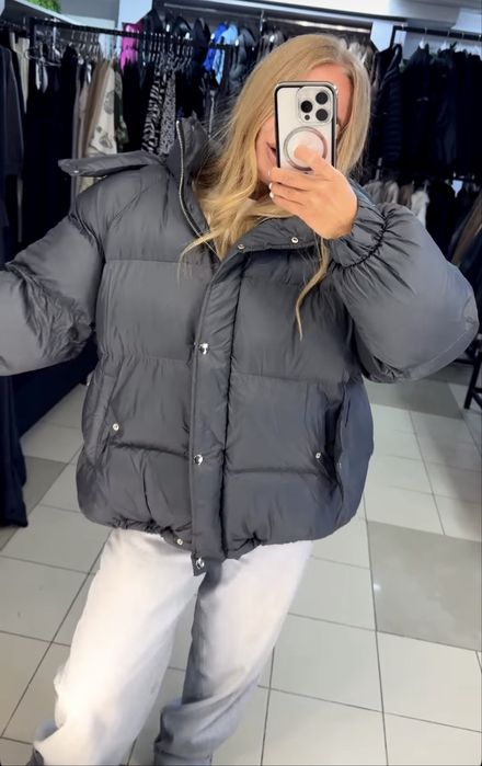 Пуфер manufacture зимняя куртка пуховик