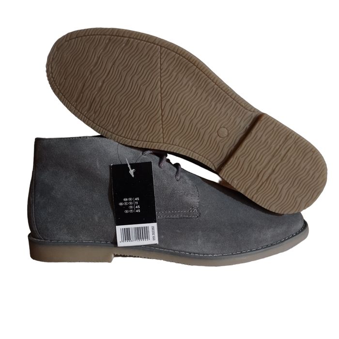 (45р-29.5см) Мужские замшевые сапоги/ботинки/челси