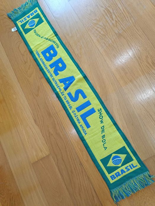 Brasil football scarf echarpe novo _B030
