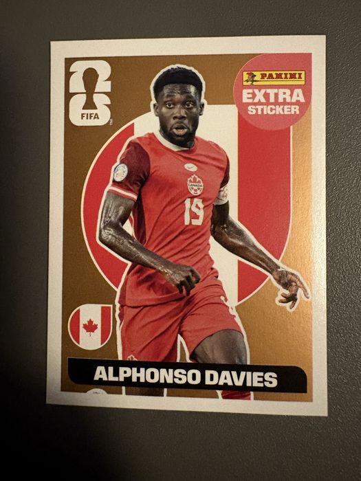 Cromo Mundial 2026 Extra Bronze Davies