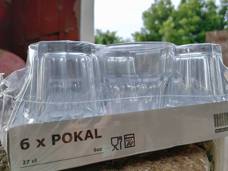 Copos novos IKEA Pokal, 6 pcs.