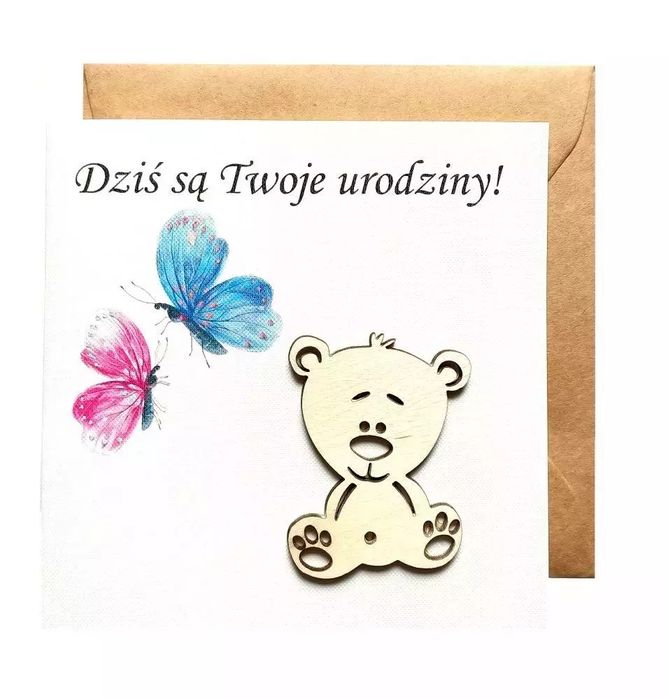 Kartka Urodzinowa. Nowy Produkt