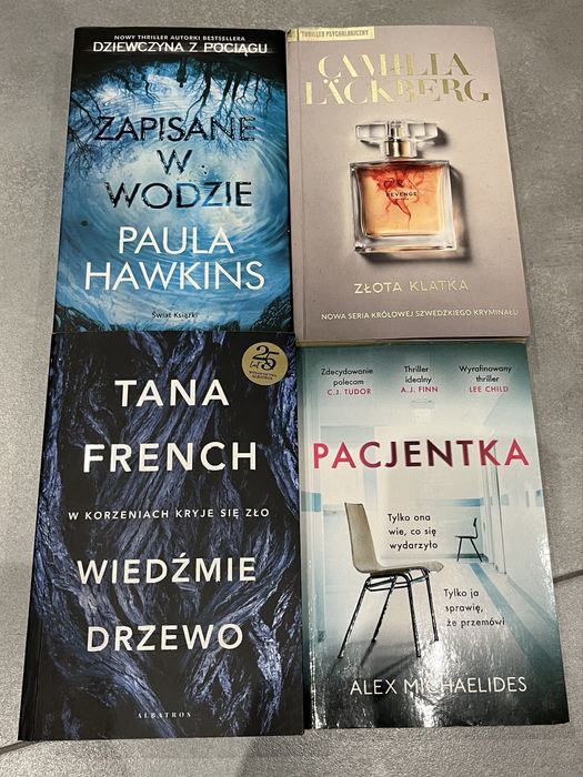 Zestaw ksiazek thriller psychologiczny