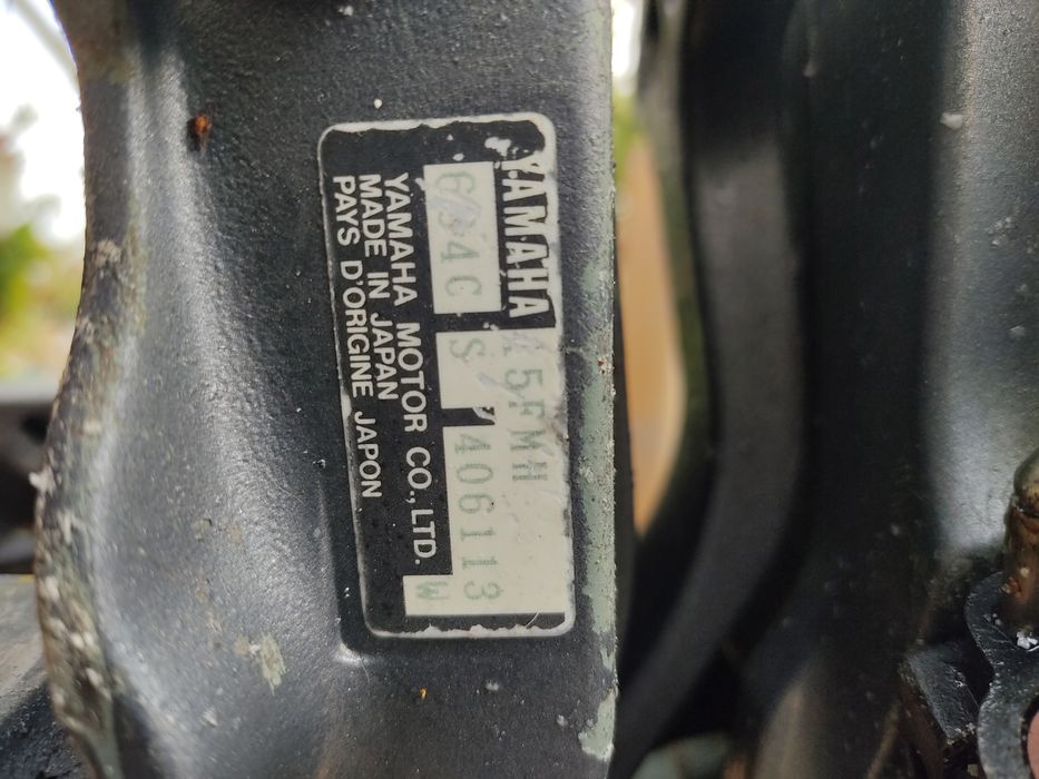 Motor fora de borda Yamaha 15cv