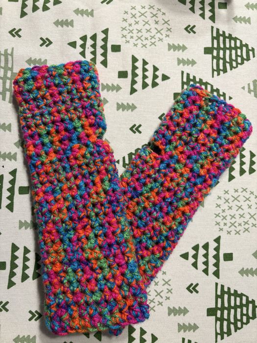 Mitenki rękawiczki szydełkowe