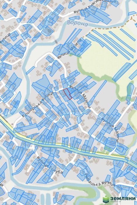 Продається земля 14,81сот в м.Тисмениця по вул. Кушнірська. (5)