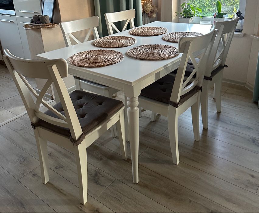Stół + krzesła IKEA