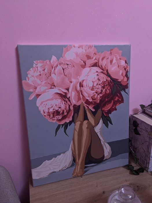 Картина по номерам розмальована