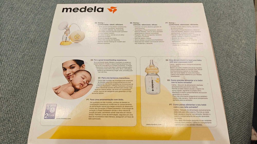 Extractor de leite MEDELA Swing como novo