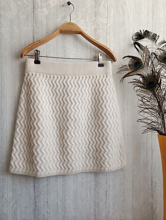 Шерстяна тепла спідниця