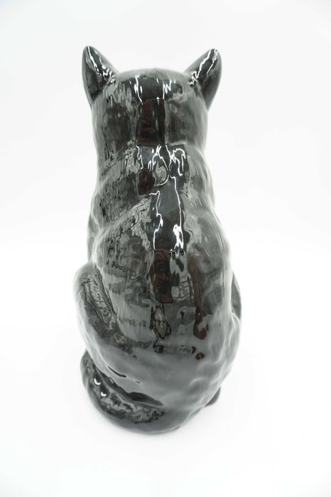 PIĘKNA porcelanowa figurka kotek