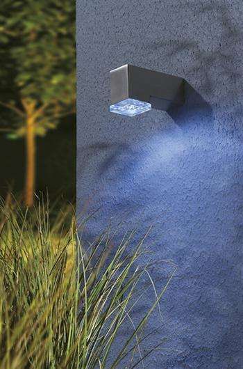 Candeeiro / Aplique Exterior LED INOX (NOVO em caixa original)