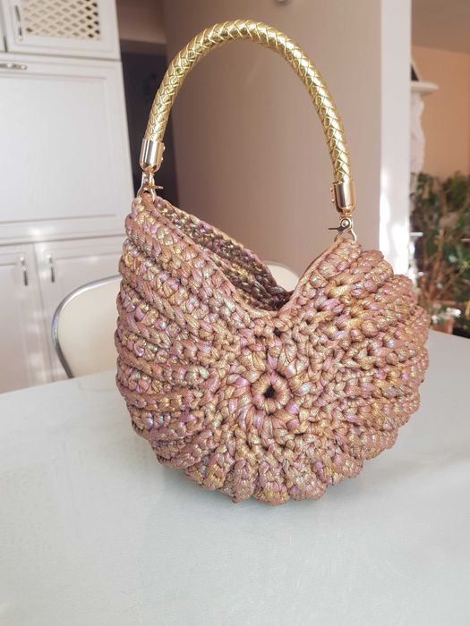Сумка літня "МУШЛЯ". Ручна робота.