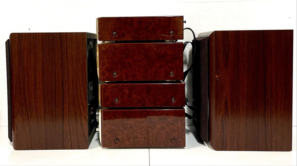 TECHNICS HD-51 Wieża Stereo, Kolumny Technics + Oryginalny Pilot