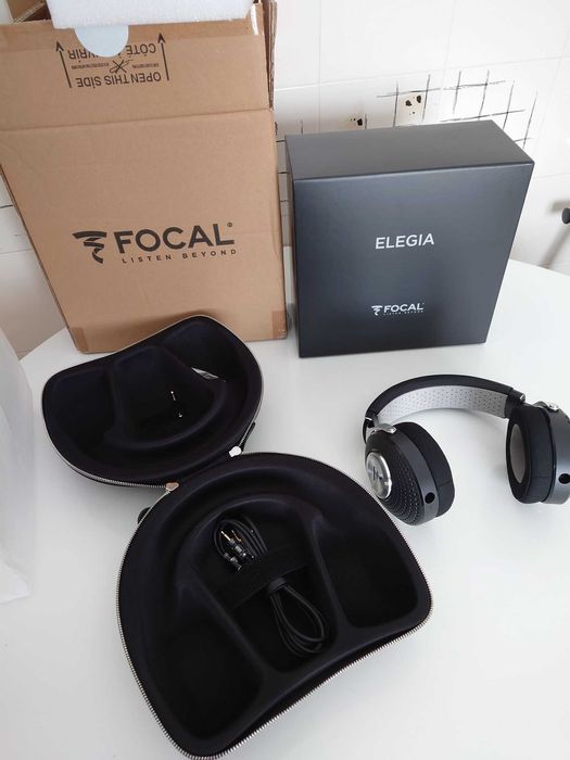 Auscultadores HIFI Focal Elegia como novos/garantia