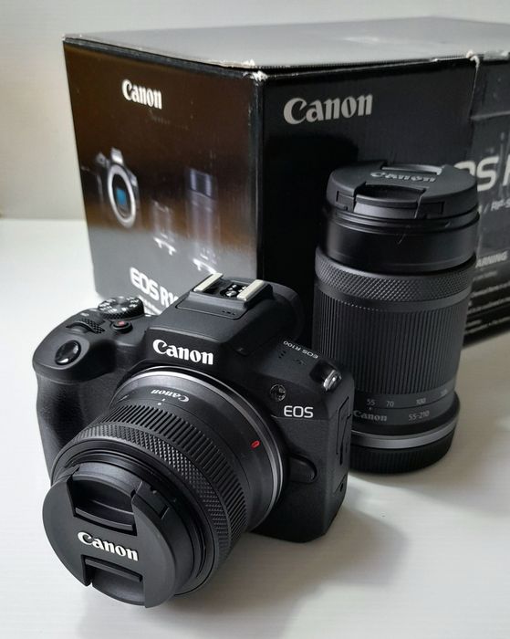 Kit Canon R100 com 2 objectivas (NOVO)