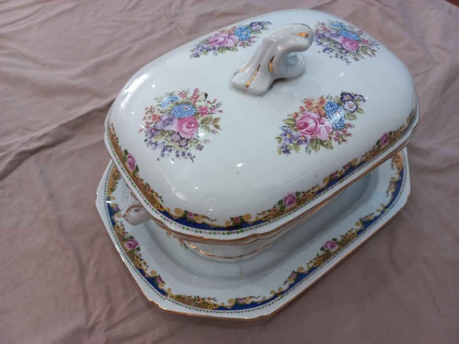 Terrina GRANDE Limoges com prato