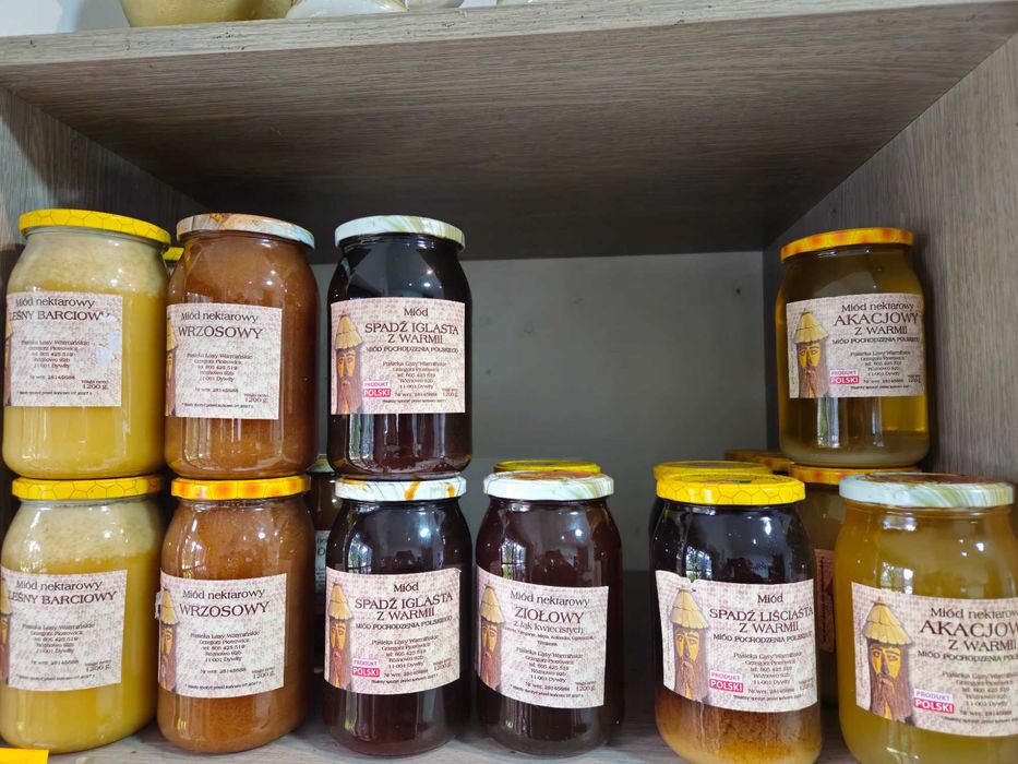 Pasieka Lasy Warmińskie- miody i produkty pszczele