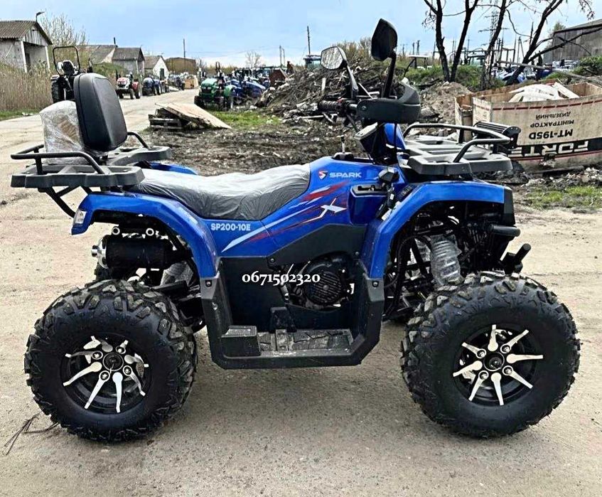 Квадроцикл SPARK SP 200-10 Безкоштовна доставка по всій Україні Кредитуємо