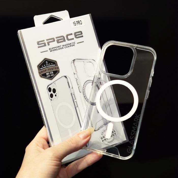 Чехол прозрачный MagSafe iPhone 15 Pro чохол Space iPhone 15promax