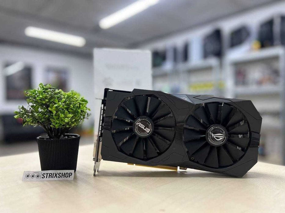 Відеокарта ASUS ROG-STRIX-RX570-O8G-GAMING Б/в + Гарантія 3 місяці!