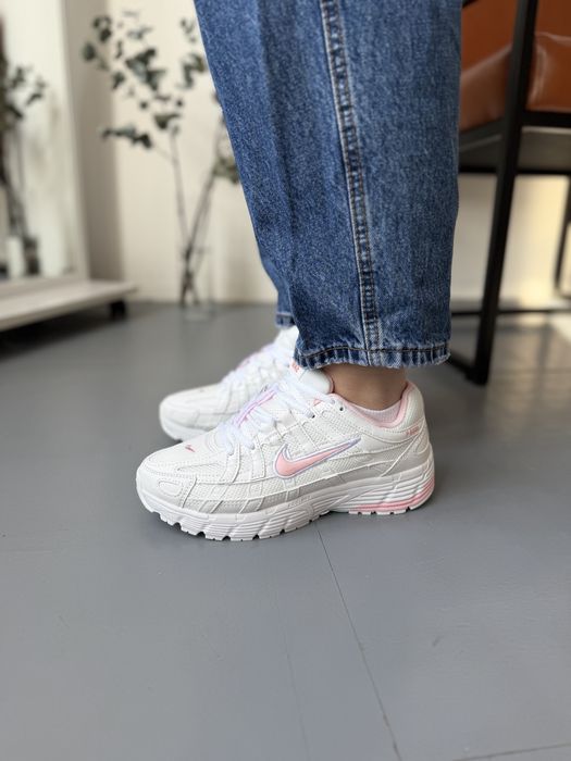 Кросівки Nike P-6000 White Pink (37-41)