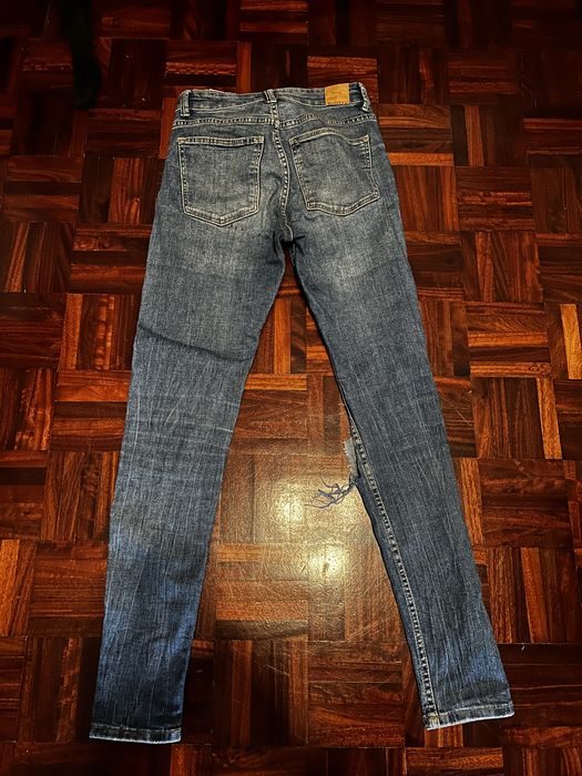 Calças skinny jeans