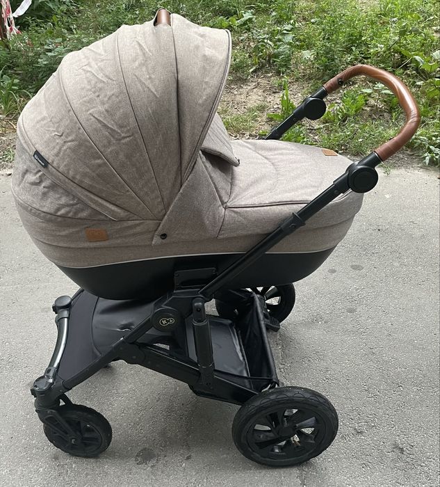 Універсальний візочок Kinderkraft 3 в 1 Prime Beige