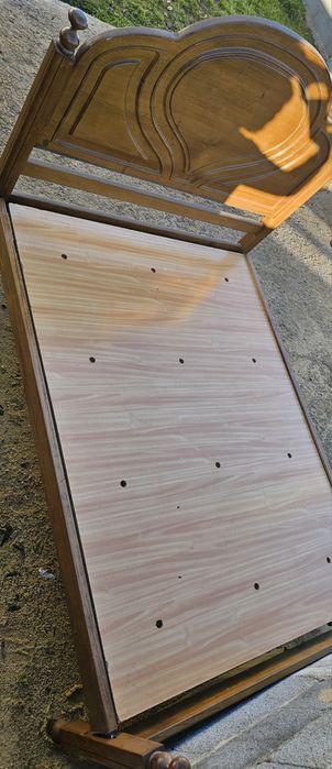 Cama de Casal + Cómoda e Mesinhas de Cabeceira