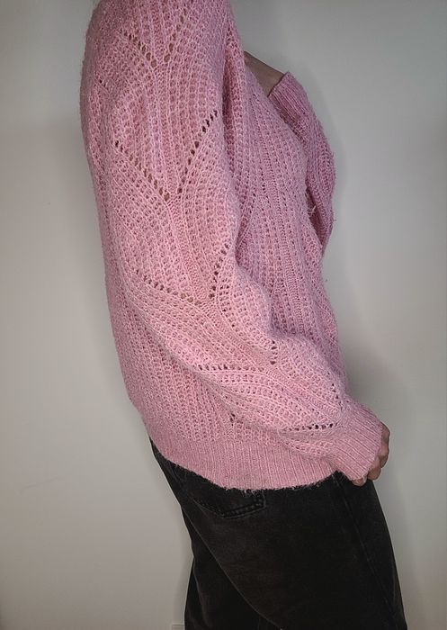 Ażurowy sweter oversize boho Pieces
