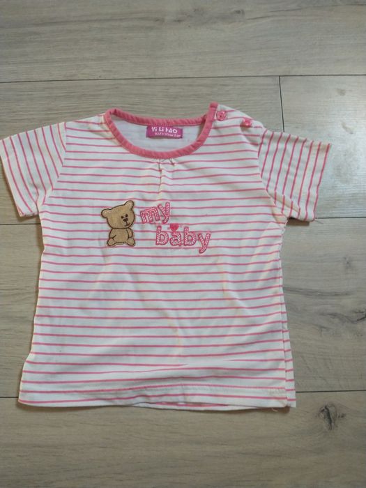 Bluzka koszulka t-shirt dla dziewczynki rozm 92