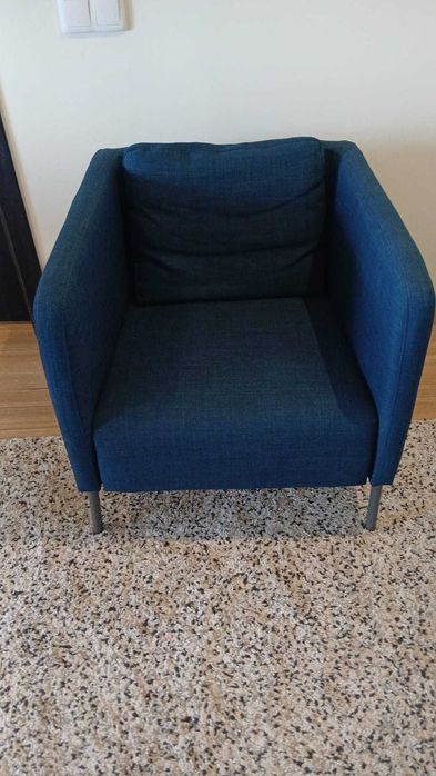 Poltrona IKEA Ekerö Azul Escuro