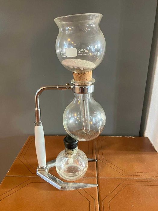 Cafeteira a vácuo Schott Duran com queimador