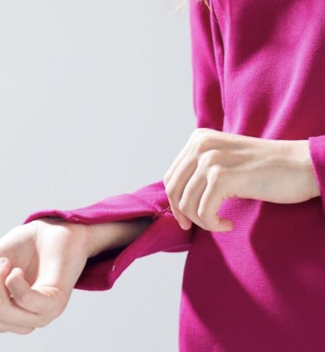 Sukienka mini fuksja różowa zara