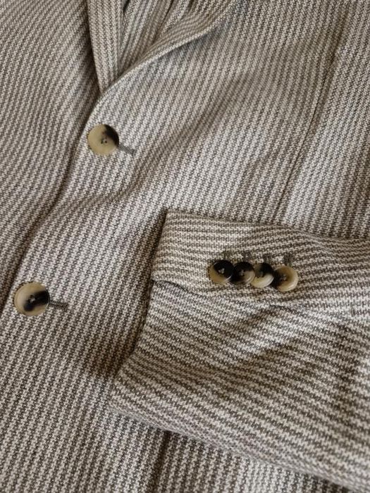 Zegna /ermenegildo zegna/-люксовий піджак блейзер вовна/шовк/конопля,