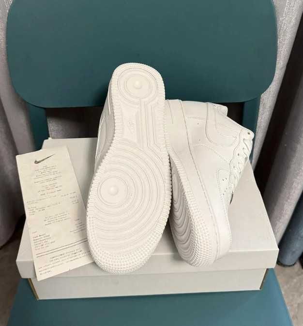 Nike Air Force 1 One All White 43