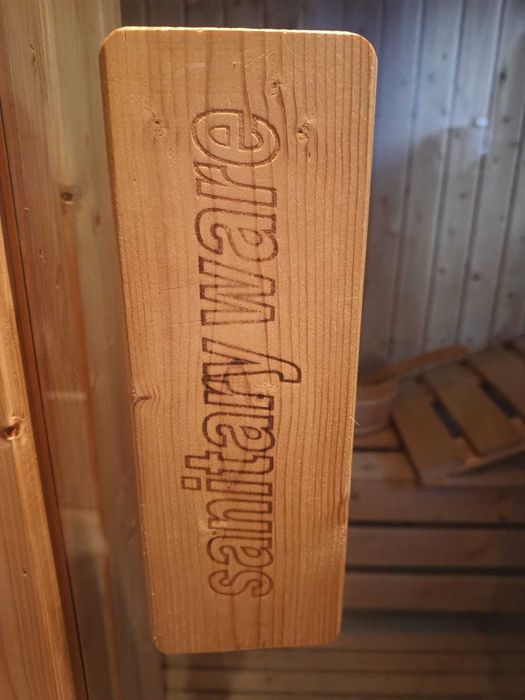 Sauna fińska Aquaroom A-801 + piec 6kW + półki szklana oświetlenie