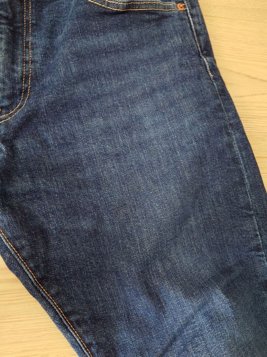 Джинси Levi's 512 Slim Fit W33L30 темно-сині преміум серія