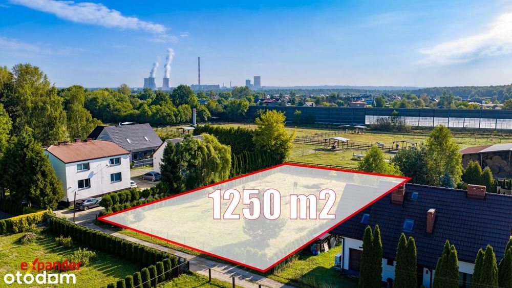 z wszystkimi mediami, obok nowych domów, 5 min- wjazd na Autostradę A4