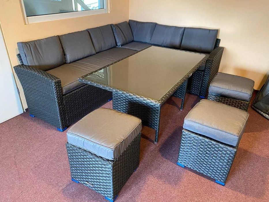 Садові меблі Ротанг Кутовий диван Меблі з ротангу: 47 000 грн. - Сад ...