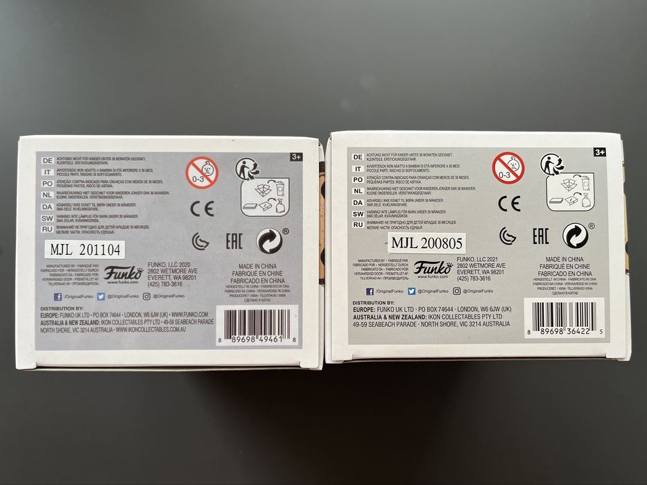 2 фігурки Funko pop the last of us 601 620 Еллі Джоел