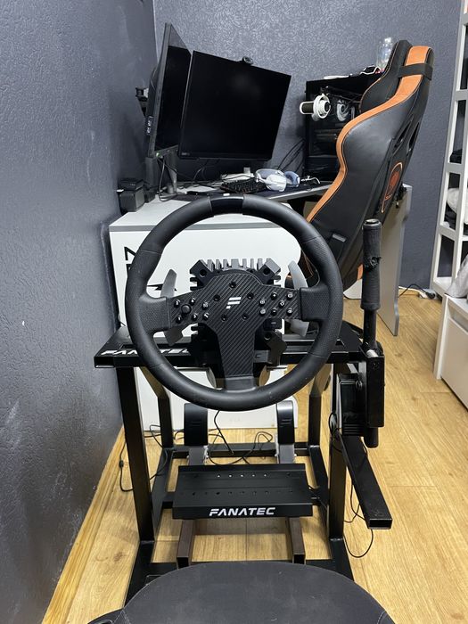 Ігровий кокпіт (Sim Racing Setup) + Fanatec CSL DD (5Nm)