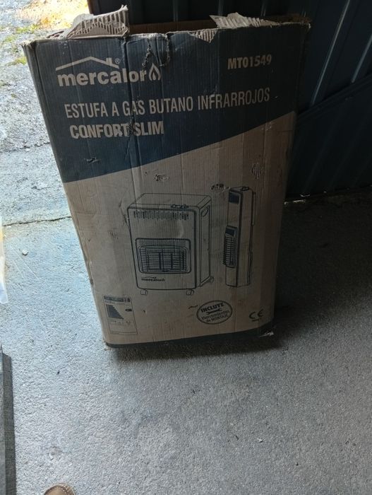 Aquecedor novo a gás